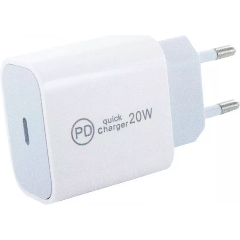 CYOO PD01 20W USB-C Power Delivery caricabatterie da parete - bianco CY121761