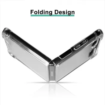 CYOO Custodia in TPU silicone per Samsung Galaxy Z Flip - trasparente (CY122089)