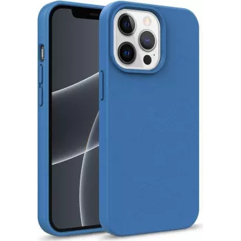 Cyoo BioCase Custodia per iPhone 13 Pro Max biodegradabile antishock Eco blu CY122546