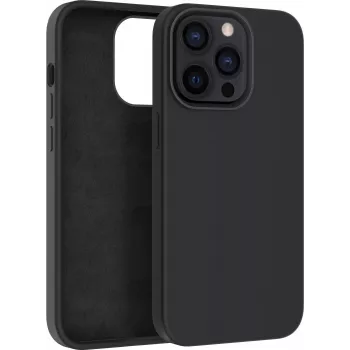CYOO Custodia in silicone liquido Premium per Apple iPhone 14 Plus – nero CY122779