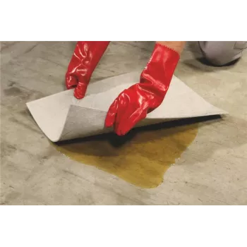 Schöller Telo assorbente in microfibra per oli grigio 40x50 cm per liquidi, confezione da 100 (GP201)