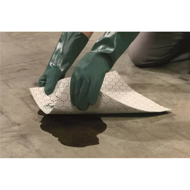 Schöller Telo assorbente in microfibra per oli grigio 40x50 cm per liquidi, confezione da 100 (GP201)