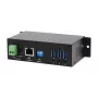 EXSYS EX-6005HMVS Device server Gigabit USB 3.2 Gen 1, 3 porte, 15KV ESD