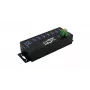 EXSYS hub industriale USB 3.2 Gen1 7 porte con kit per guida DIN e protezione ESD 15kV (EX-1187HMVS-2)