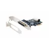 EXSYS EX-46022 scheda PCIe 2S seriale RS-232, cavo Oktopus (chipset EXAR)