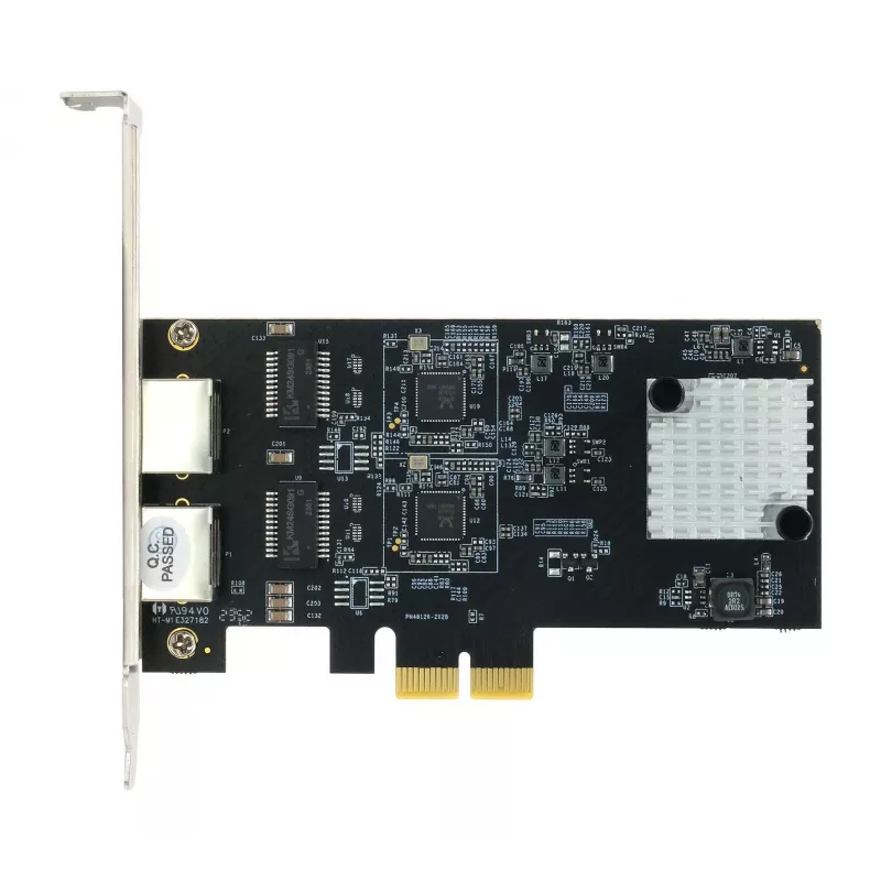 EXSYS Scheda Dual 5 Gigabit Ethernet PCIe x2 (Realtek RTL8126) EX-60152