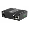 EXSYS EX-60344 Media Converter 2 porte PoE++ 90W, SFP, da -40°C a +80°C