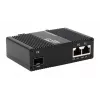 EXSYS EX-60344 Media Converter 2 porte PoE++ 90W, SFP, da -40°C a +80°C