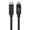 EXSYS Cavo USB 3.2 Gen 2x1 USB-C 1m nero con fissaggio a vite singolo (EX-K1595V-1.0)