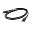 EXSYS Cavo USB 3.2 Gen 2x1 USB-C 1m nero con fissaggio a vite singolo (EX-K1595V-1.0)