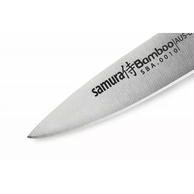 Samura Harakiri Coltello pelapatate 80 mm AUS-8 acciaio inox nero