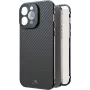 Black Rock Cover 360° vetro per Apple iPhone 16 Pro Max, vero carbonio (00228101)