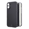 Black Rock Cover 360° vetro per Apple iPhone 16 Plus, vero carbonio (00228105)