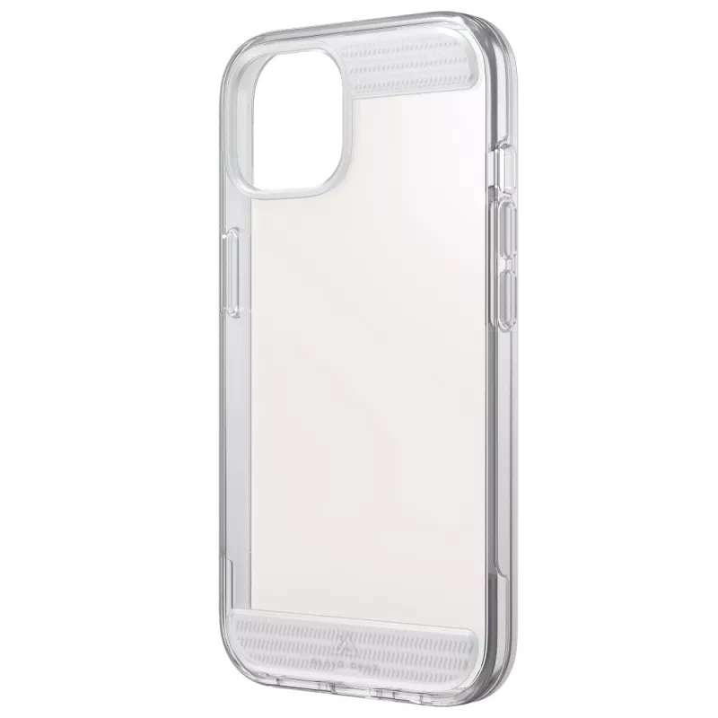 Black Rock Air Robust Custodia per Apple iPhone 15, trasparente 00221257