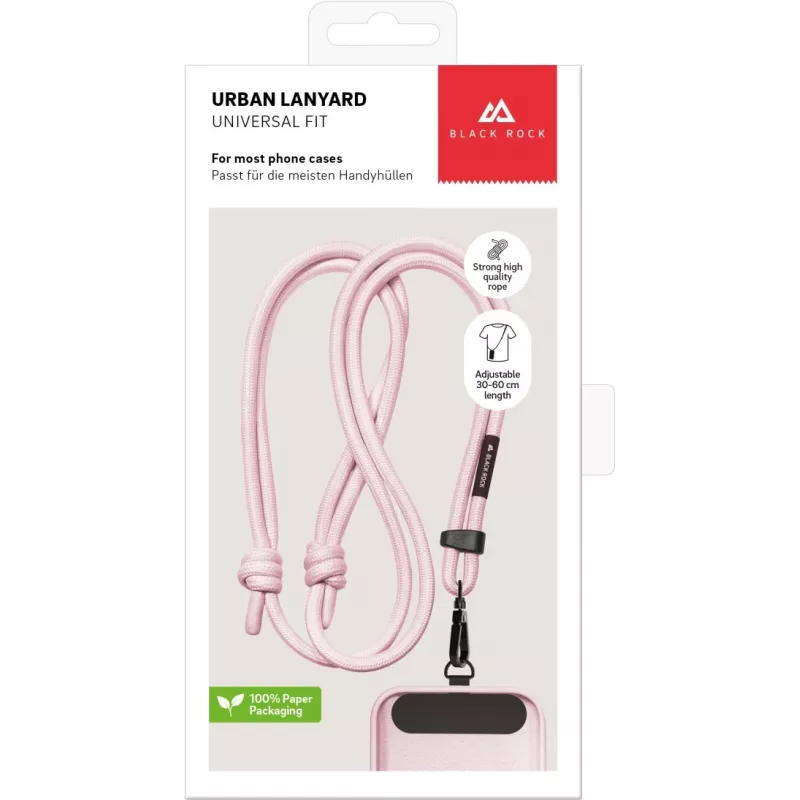 Black Rock Lanyard per smartphone con portacarte - nero 00221559