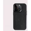 Cyoo Custodia in Alcantara per iPhone 15 Pro Max nero (CY123275)