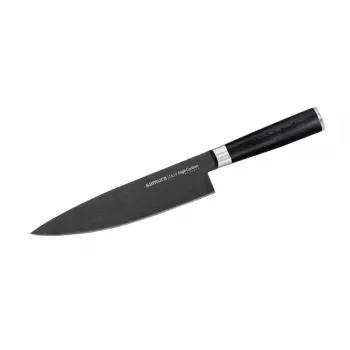 SAMURA Harakiri Coltello da cucina 200 mm Stonewash Black