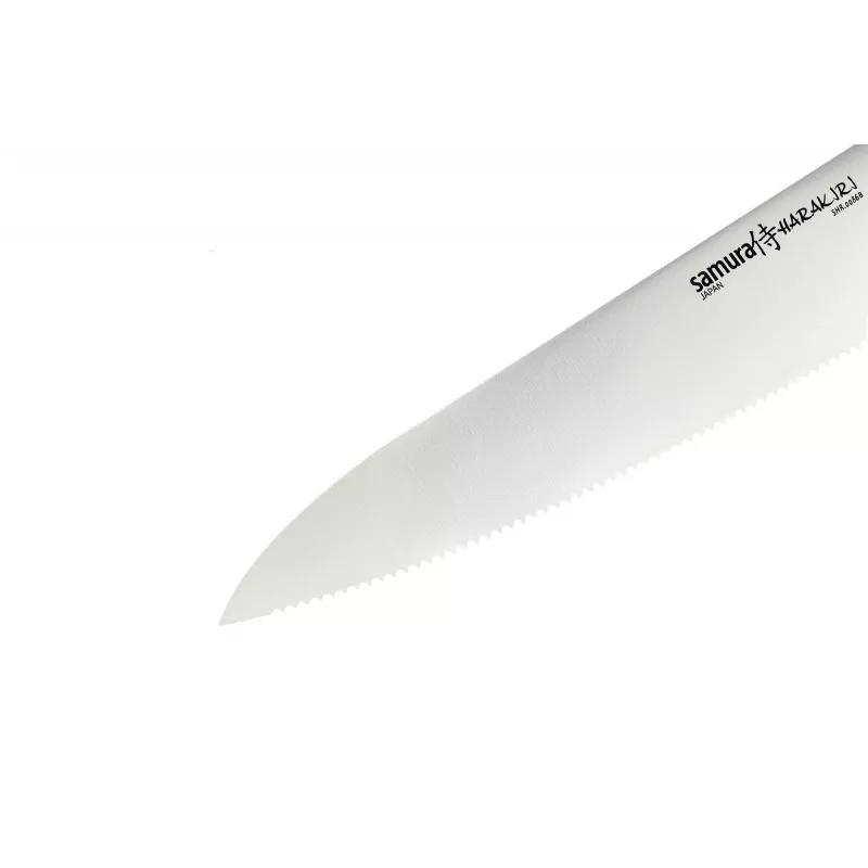 Samura Harakiri Coltello da chef 208 mm, AUS-8, manico in ABS (SHR-0086B)