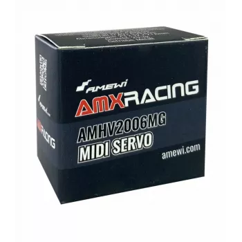 Amewi Midi-Servo AMXRacing AMHV2006MG servo analogico midi con ingranaggi in metallo (28996)