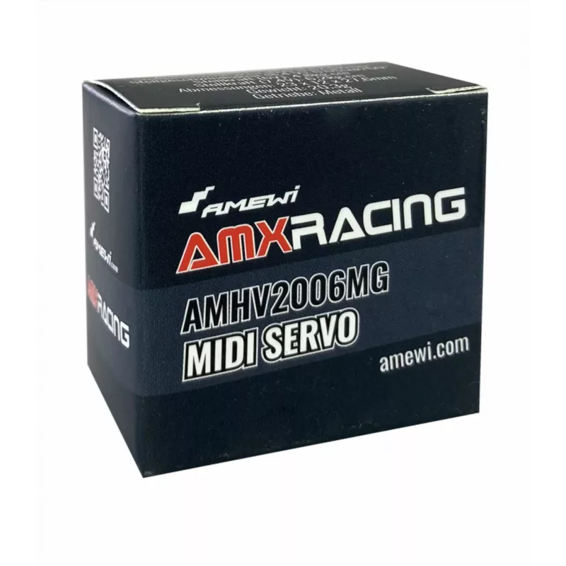 Amewi Midi-Servo AMXRacing AMHV2006MG servo analogico midi con ingranaggi in metallo (28996)