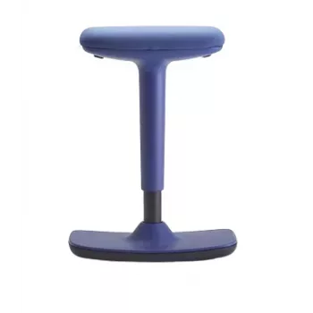 TRENDOFFICE BY DAUPHIN TO SWIFT sedia girevole sedia da ufficio, tessuto blu, struttura in alluminio lucidato 9299KOBFWKOBS73GSR10UGS165014