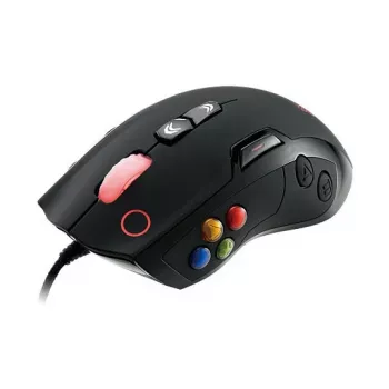 Thermaltake Tt eSPORTS VOLOS Mouse gaming laser, 8200 DPI, 14 pulsanti, cablato, nero