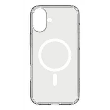 Black Rock Cover Mag Clear Custodia per Apple iPhone 16 Plus, trasparente 00228103