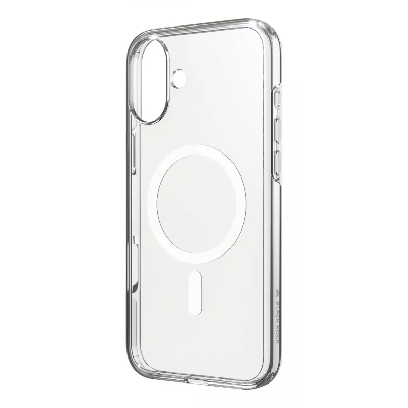 Black Rock Cover Mag Clear Custodia per Apple iPhone 16 Plus, trasparente 00228103