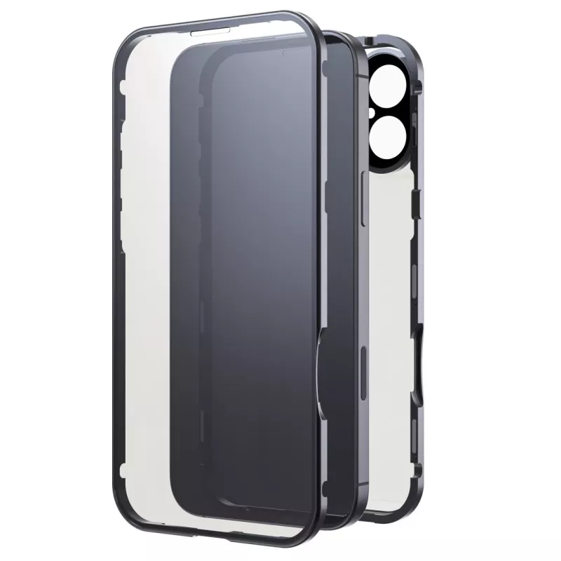 Black Rock Cover 360° vetro per Apple iPhone 16 Plus, nero 00228104