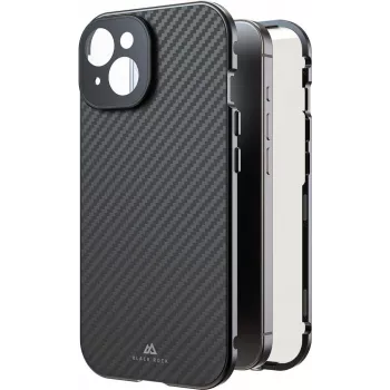 Black Rock Cover 360° vetro per Apple iPhone 16, carbonio (00228085)
