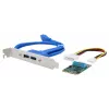 EXSYS EX-48010-3 scheda Mini PCIe USB 3.2 Gen 1 con 2 porte (NEC)