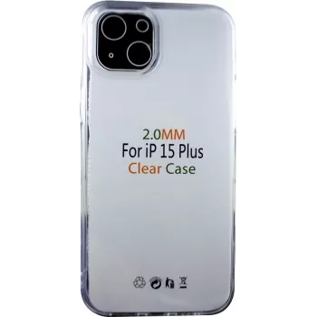 CYOO custodia in silicone per Apple iPhone 15 Plus trasparente (CY123233)
