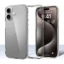 CYOO Custodia in silicone per Apple iPhone 16 Plus, trasparente (CY123620)