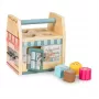 Gerardo's Toys Casa attività in legno con serrature per bambini dai 18 mesi