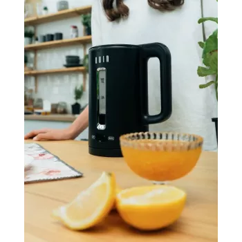 QUIN KTL-202 Bollitore elettrico, 1,5 L, nero