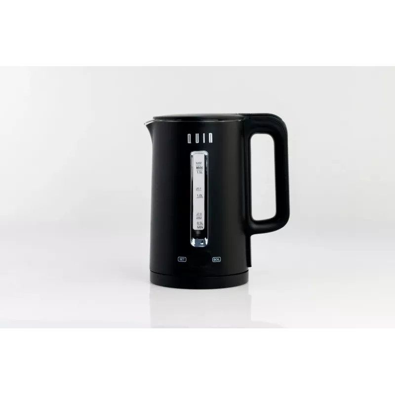 QUIN KTL-202 Bollitore elettrico, 1,5 L, nero