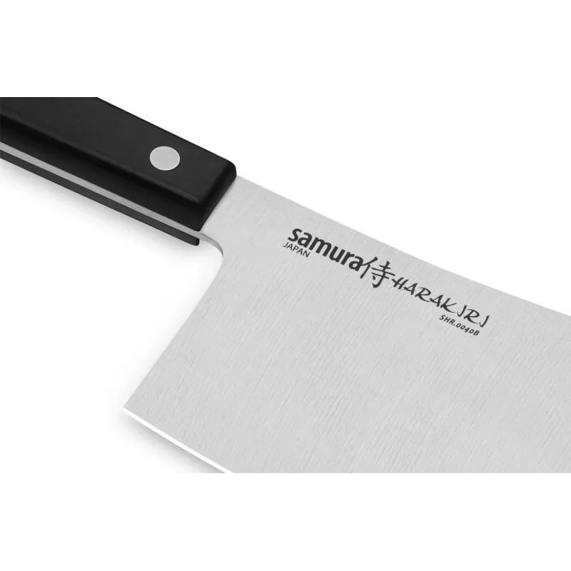 Samura Harakiri Accetta da carne 180 mm acciaio inox AUS-8 nero