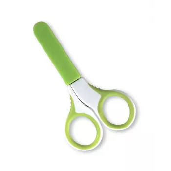 Kidsme Forbicine per unghie per neonati con punte di sicurezza arrotondate e coperchio di protezione