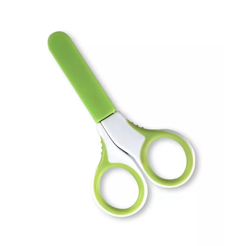 Kidsme Forbicine per unghie per neonati con punte di sicurezza arrotondate e coperchio di protezione