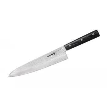 SAMURA coltello da affettare Damascus 208 mm