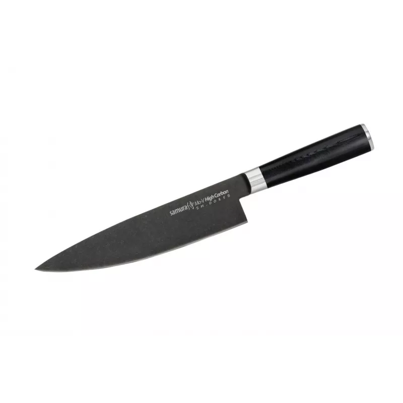 SAMURA set di 3 coltelli da cucina, MO-V, Stonewash