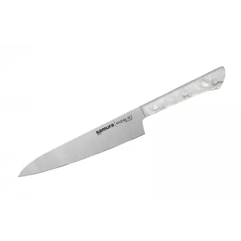 SAMURA Harakiri coltello multiuso 150 mm manico in acrilico nero