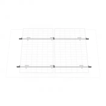 EcoFlow supporto – tetto inclinato (EFA-BKWPITCHEDROOF-W-EU)