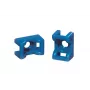 HellermannTyton base per fascette, ETFE, blu (151-00653)