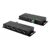 EXSYS EX-6164 Server seriale RS-232 4 porte, Ethernet a seriale, metallo, 10/100 Mbps, Virtual COM