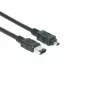 EXSYS Cavo FireWire 1394a 6 pin a 4 pin, 1,5 m, nero EX-K6810