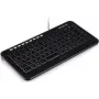 DSIT TB-602 Tastiera mini Targus con USB, layout USA/Nordic, per rack server 19 pollici