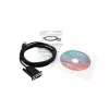 EXSYS EX-1311-2FT Adattatore USB 2.0 a seriale RS-232, connettore femmina DB9, chipset FTDI, temperatura industriale