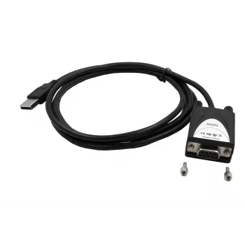 EXSYS Adattatore USB 2.0 a seriale RS-232 con +5V e LED, chipset FTDI (EX-1311-2F-5V)