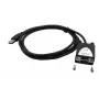 EXSYS Adattatore USB 2.0 a seriale RS-232 con +5V e LED, chipset FTDI (EX-1311-2F-5V)
